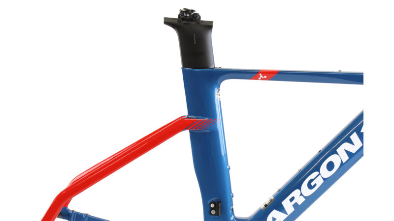 Argon 18 E-117 Tri Disc Frameset - Blue/Red 2023