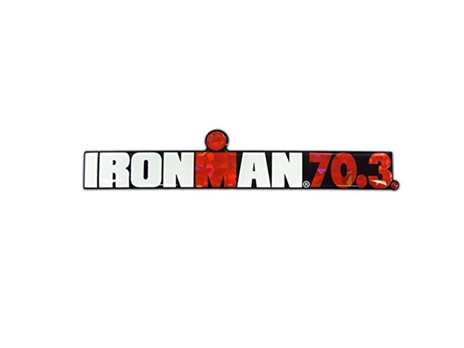 IRONMAN Triathlon 70.3 3D Reflective Decal Sticker