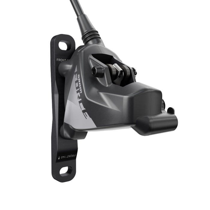 SRAM Force eTap AXS HRD Left/Front Shift/Brake Lever and Hydraulic Disc Caliper Flat Mount Black