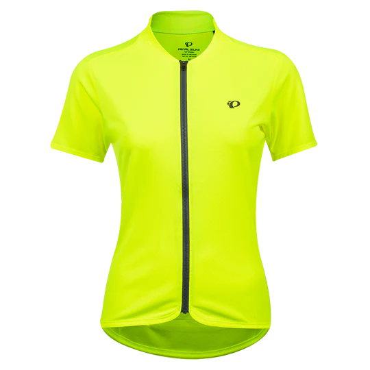 Pearl iZUMi Women's Quest Cycling Jersey - Screaming Yellow/Turbulence