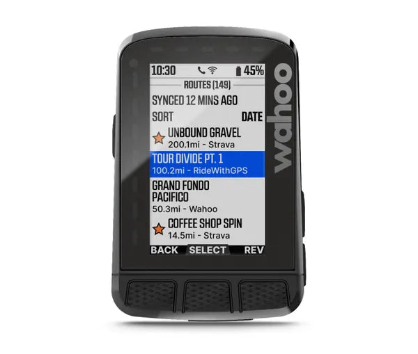 Wahoo ELEMNT ROAM V2 GPS BIKE COMPUTER