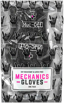 Muc-Off Mechanics Gloves - Black, Full Finger