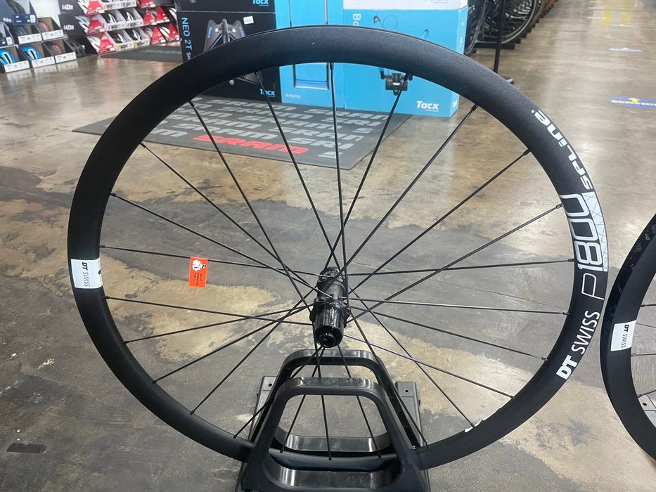 DT Swiss P1800 Spline Tubeless Ready Disc Brake Wheelset