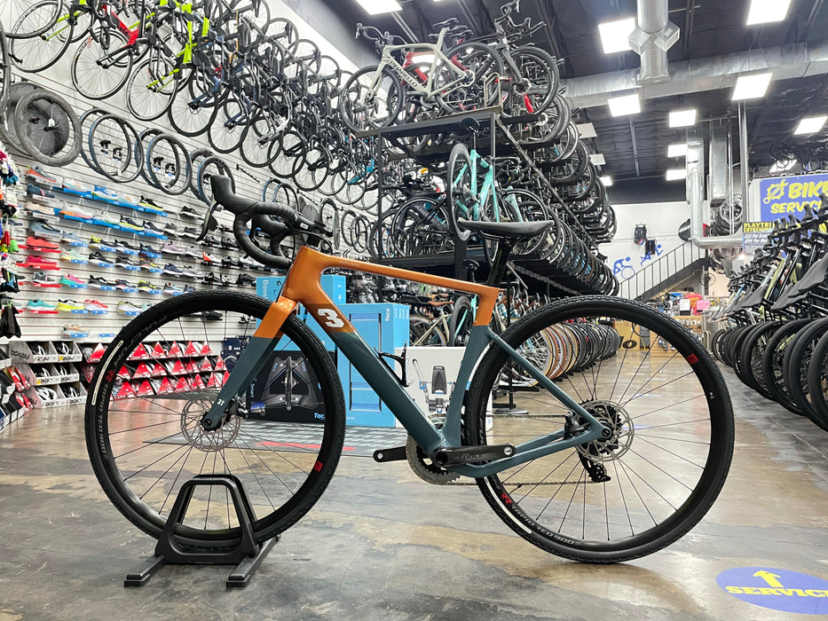 3T Exploro RaceMax SRAM Force AXS 2X - Grey/Orange 2022