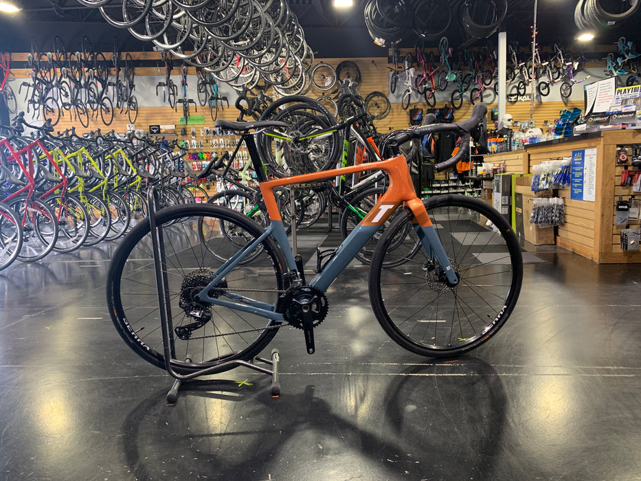 3T Exploro RaceMax Shimano GRX 2X 700c - Grey/Orange 2022