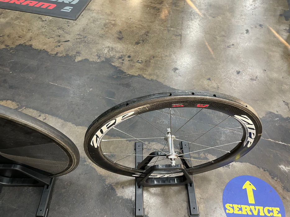 Zipp 404 Firecrest /  Zipp Super-9 Disc Carbon Tubular Wheelset - Demo