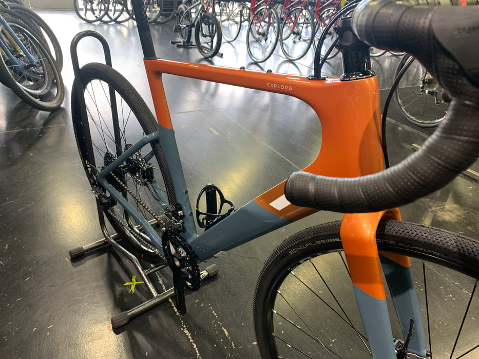 3T Exploro RaceMax Shimano GRX 2X 700c - Grey/Orange 2022