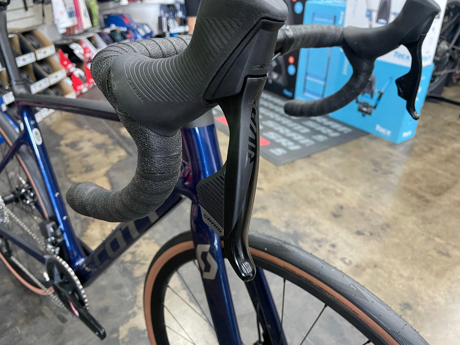 Scott Addict 10 SRAM Rival eTap AXS - Blue 2022