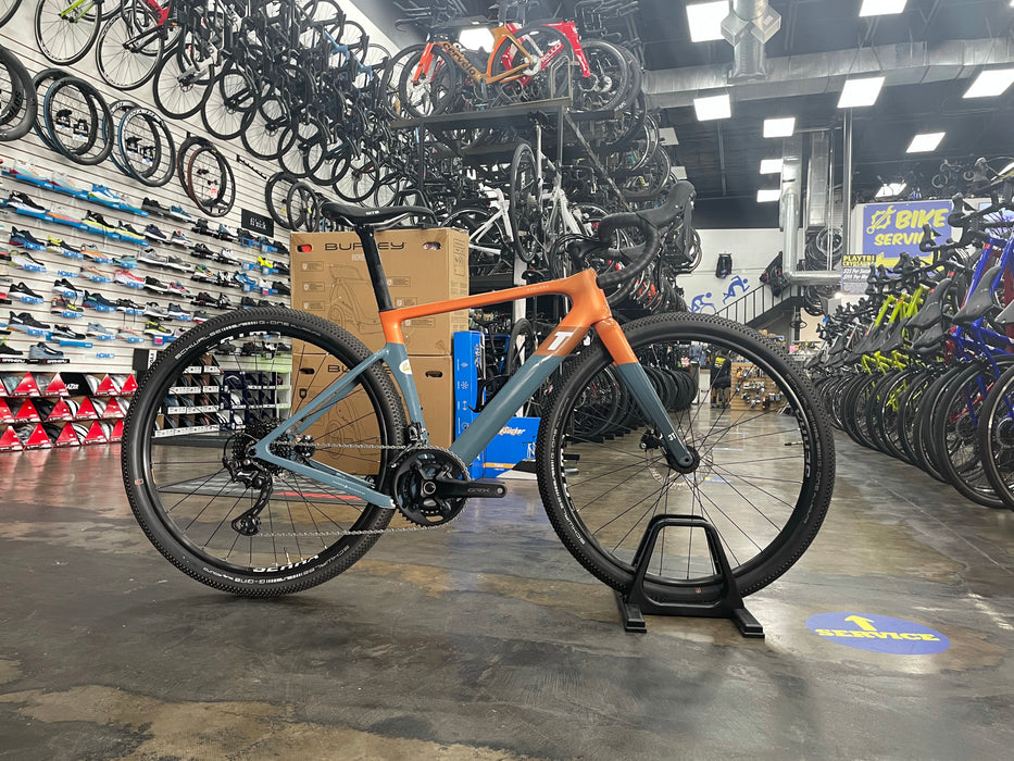 3T Exploro Max Shimano GRX 2X 650b - Grey/Orange 2022