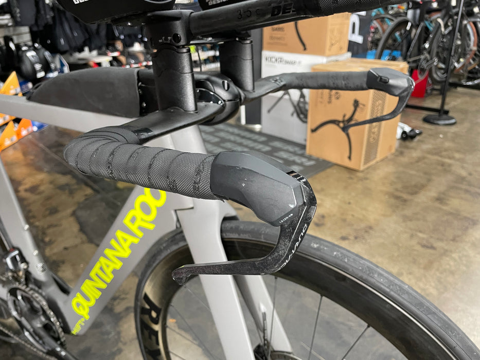 Quintana Roo PRSix Disc Shimano Ultegra Di2 - Grey/Hi-Vis 2021 DEMO