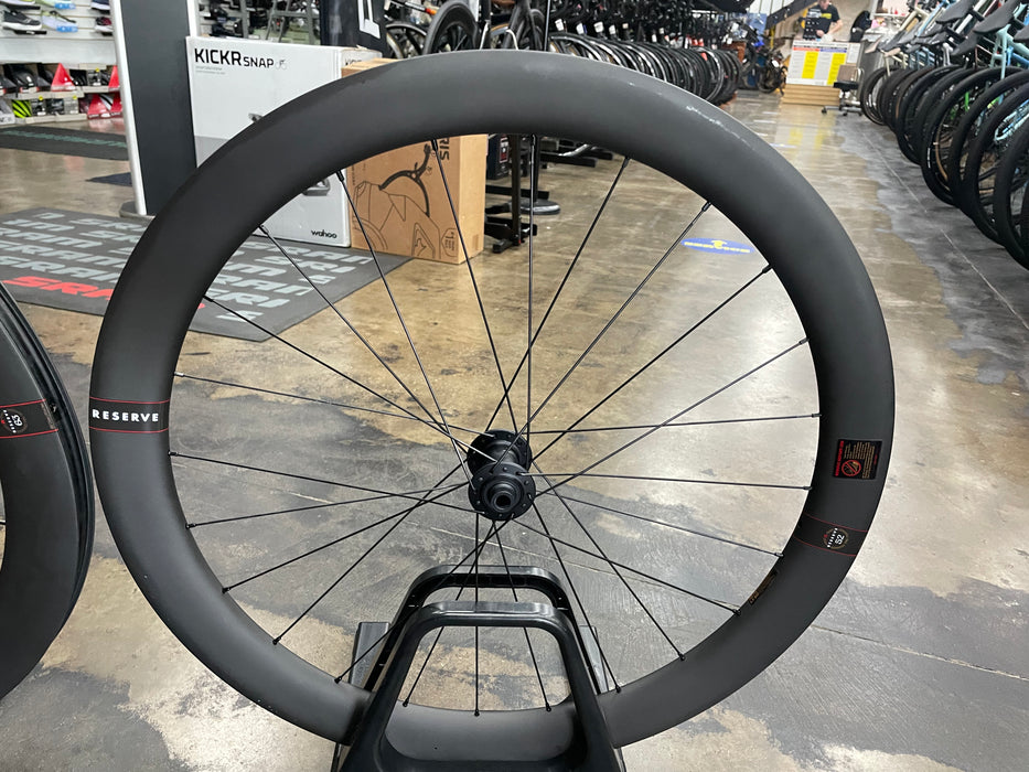 Reserve 52/63 Aero Disc Tubeless Carbon Wheelset