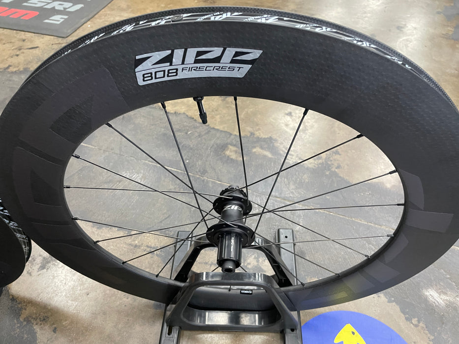 Zipp 808 Firecrest Carbon Tubeless Disc Wheelset