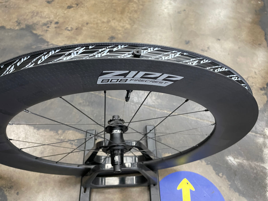 Zipp 808 Firecrest Carbon Tubeless Disc Wheelset