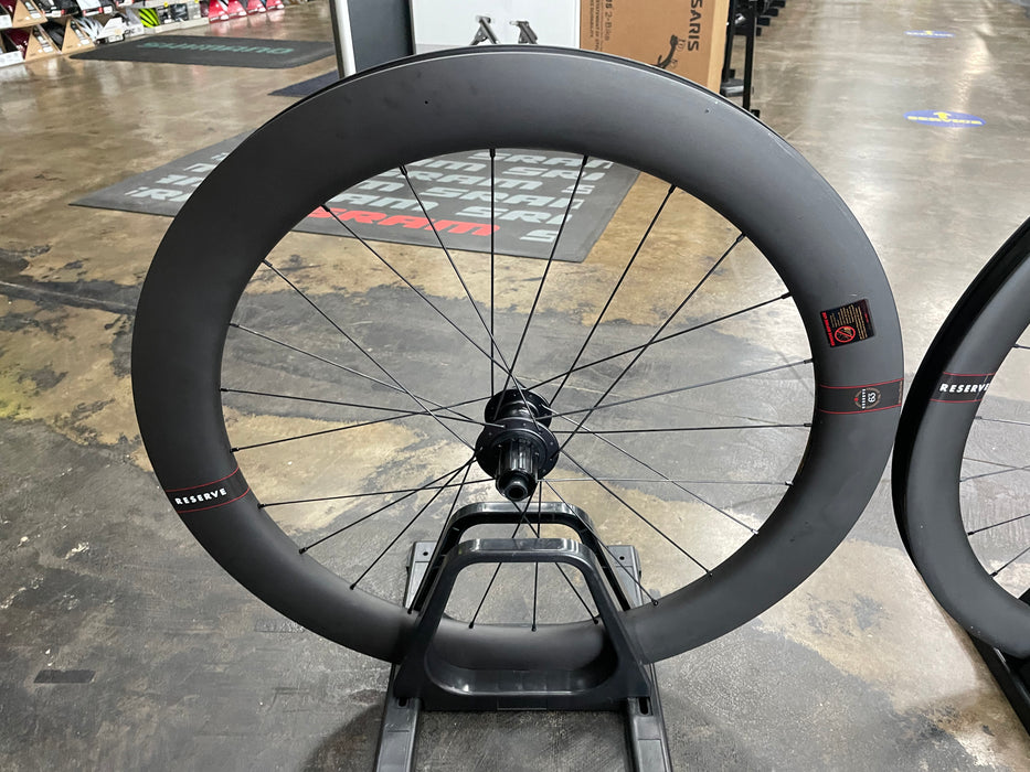 Reserve 52/63 Aero Disc Tubeless Carbon Wheelset