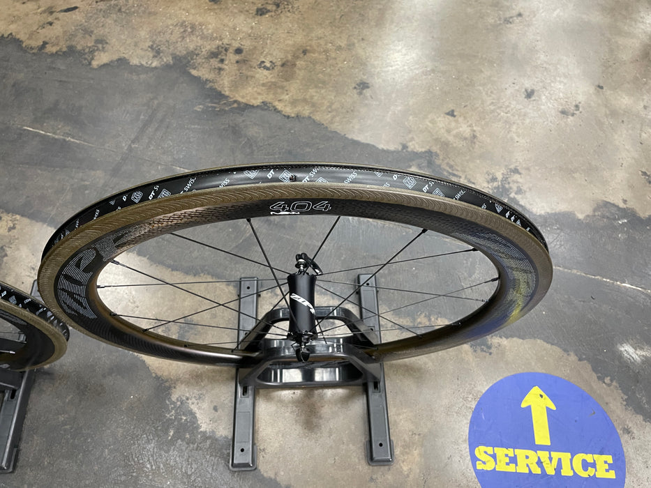 Zipp 404 NSW Carbon Tubeless Rim Brake Wheelset - Demo