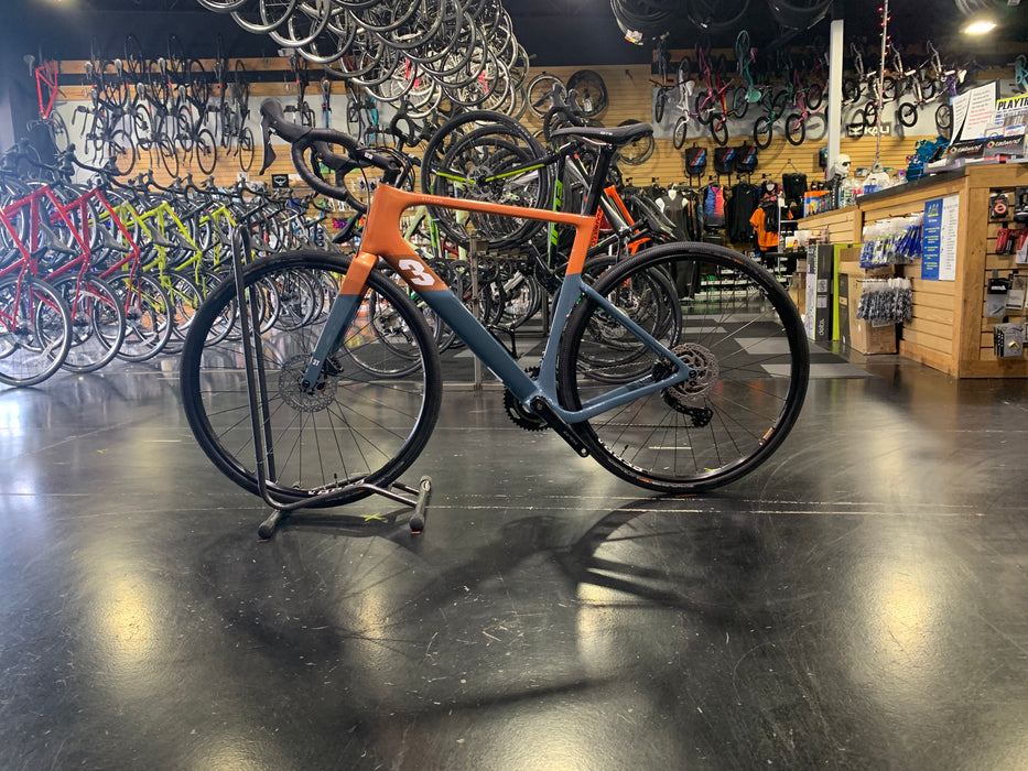 3T Exploro RaceMax Shimano GRX 2X 700c - Grey/Orange 2022