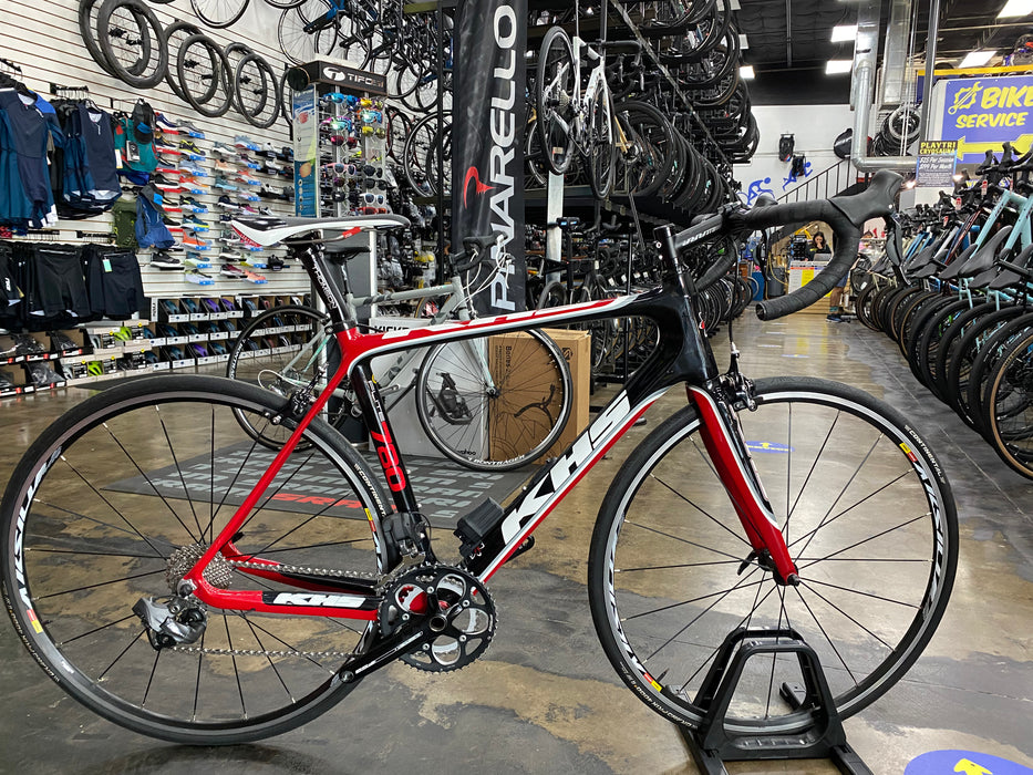 KHS Flite 780 Shimano Ultegra Di2 10 Speed - Red/Black 2013 USED