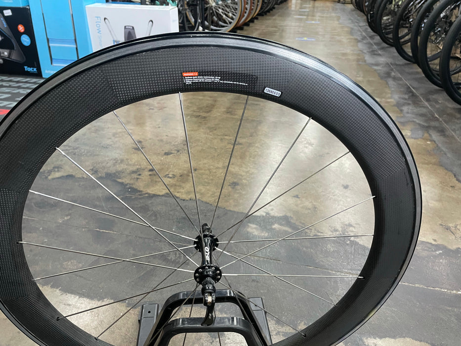 Flo Aluminum + Carbon 60mm F/ 90mm R Tubeless Rim-Brake Wheelset