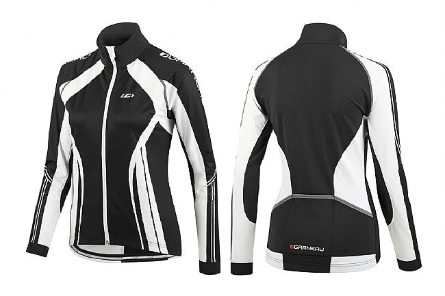 Women's Louis Garneau Glaze 2 Cycling Jersey-Black/White