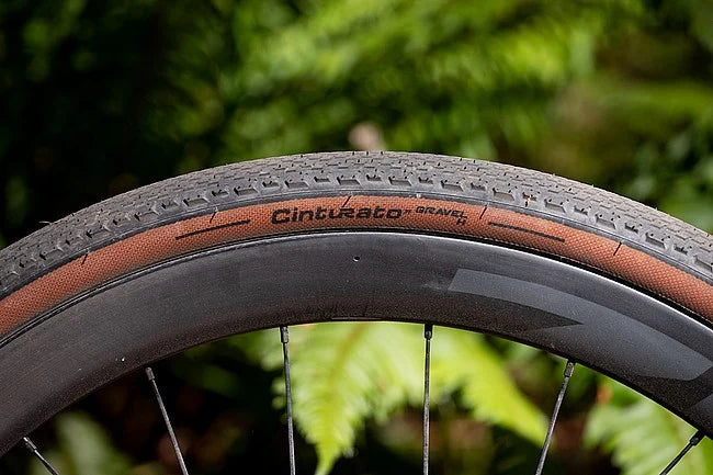 Pirelli Cinturato Gravel H Tire-35X700c Tubeless, Folding Classic, Tan