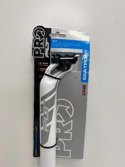 Pro PLT Seatpost Di2 31.6mm White