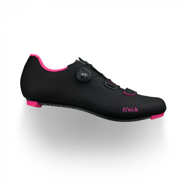 Fizik Women's Tempo Overcurve R5 Cycling Shoes (TPR5OCMI1) Black/Pink Fluo