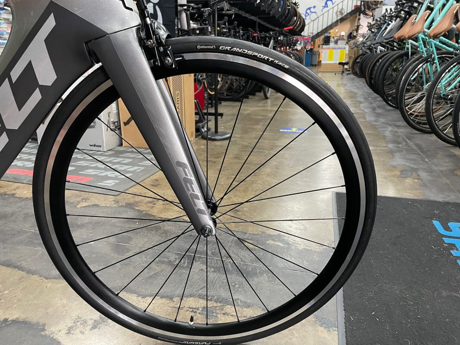 Felt IA 10 Rim Brake Ultegra Di2 11 Speed - Silver/Gray/Black 2019