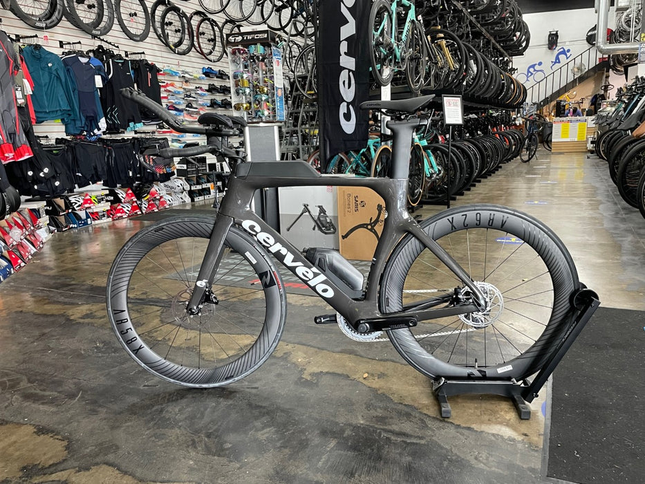 Cervelo P-Series SRAM Rival eTap AXS 2X w/Powermeter Reynolds AR58/62X Wheels - 2024