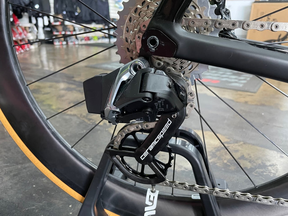 Argon 18 E-117 Disc SRAM Red eTap AXS - Enve Foundation 65 - CeramicSpeed OSPW - Black 2023