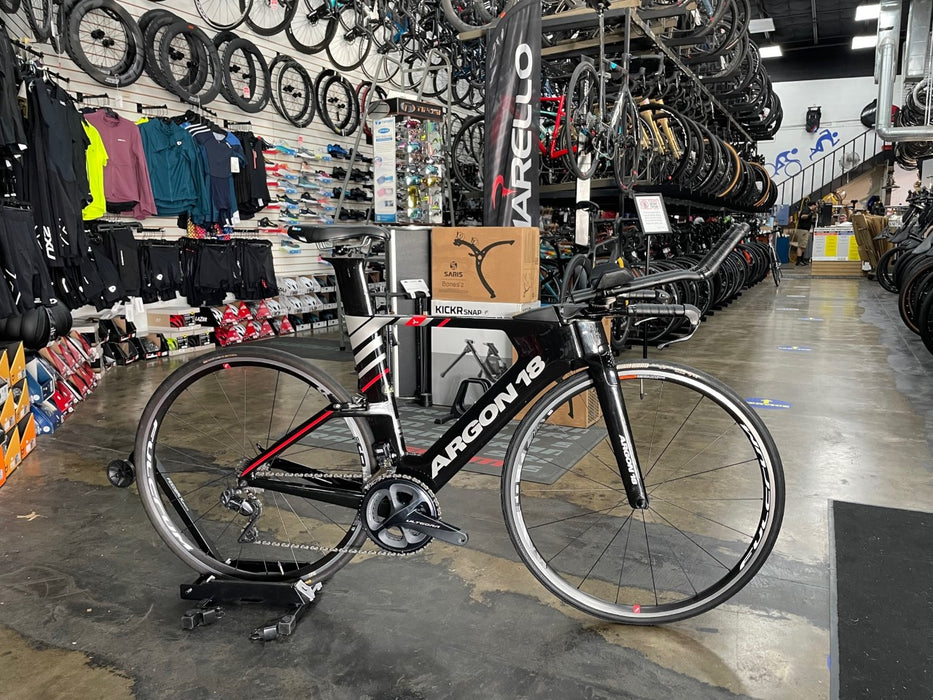 Argon 18 E-119 Tri Ultegra Di2 11 Speed - Black 2020 DEMO