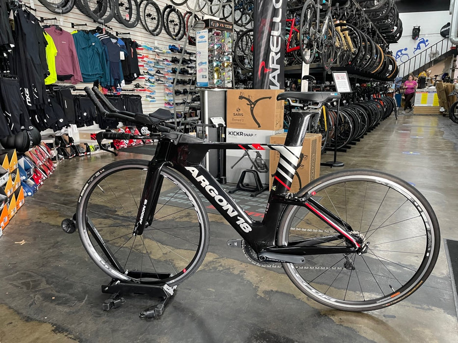 Argon 18 E-119 Tri Ultegra Di2 11 Speed - Black 2020 DEMO