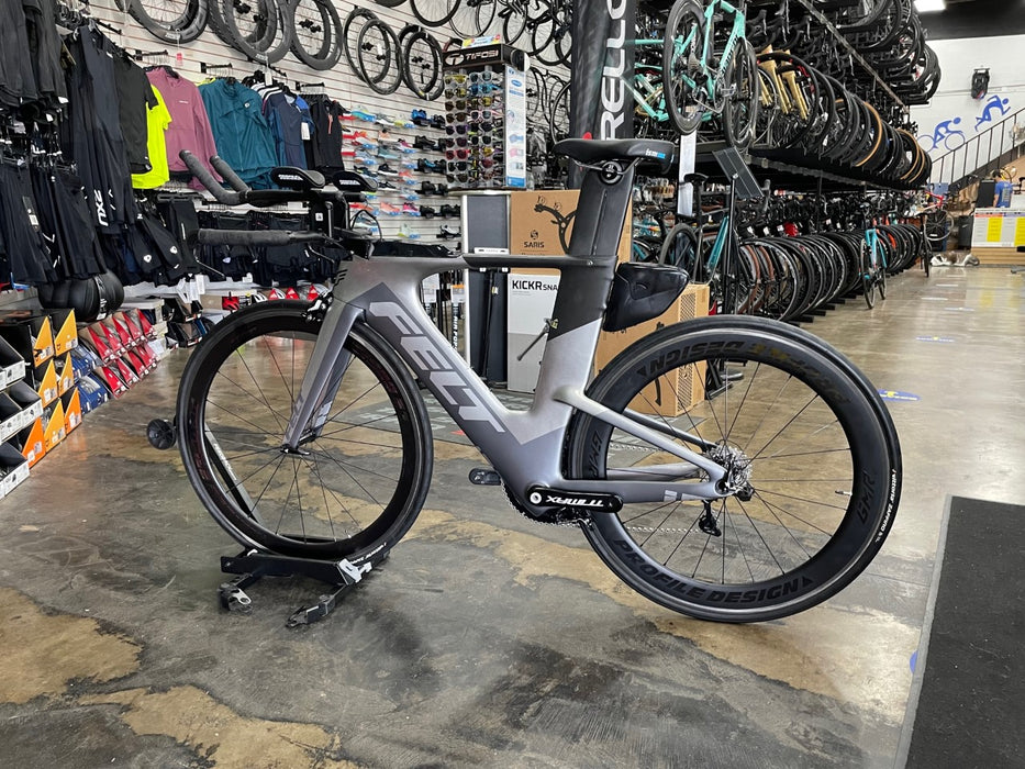 Felt IA 10 Rim Brake Ultegra Di2 11 Speed - Silver/Gray/Black 2019