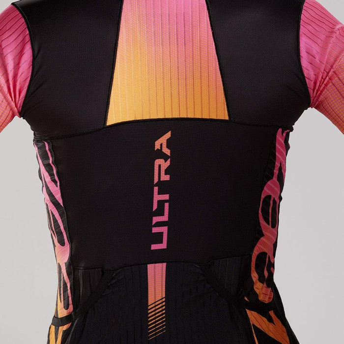 ZOOT WOMENS ULTRA TRI AERO JERSEY - PINK FADE